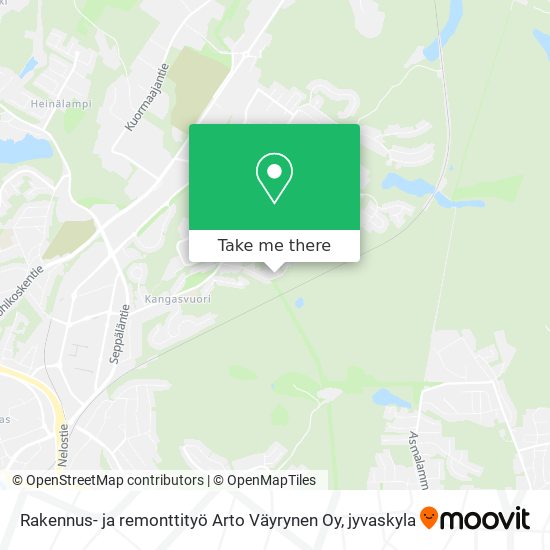 Rakennus- ja remonttityö Arto Väyrynen Oy map