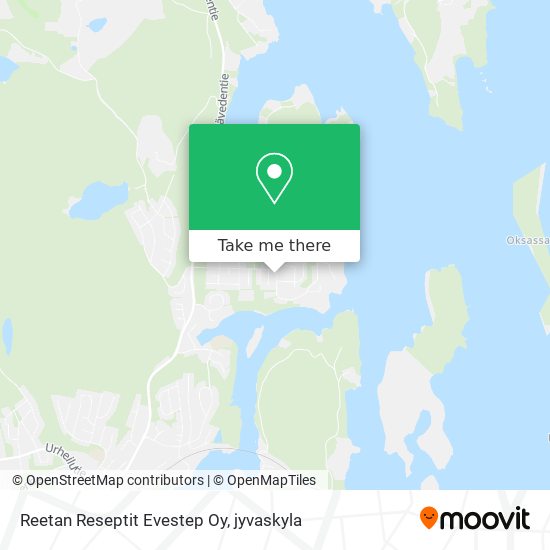 Reetan Reseptit Evestep Oy map