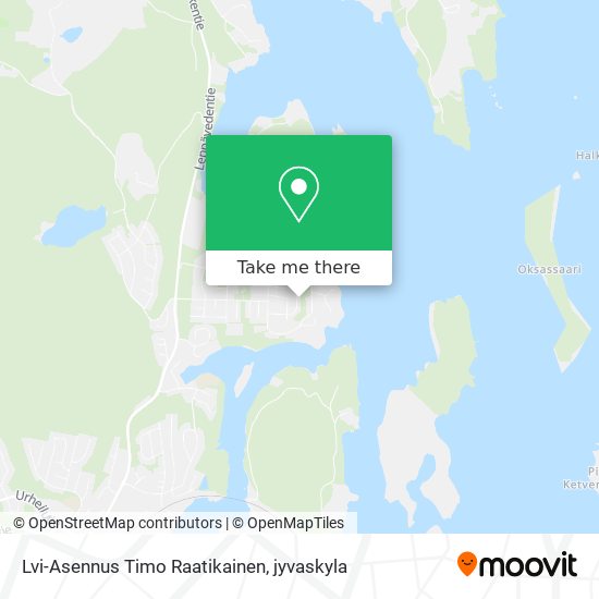 Lvi-Asennus Timo Raatikainen map