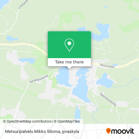 Metsuripalvelu Mikko Siloma map