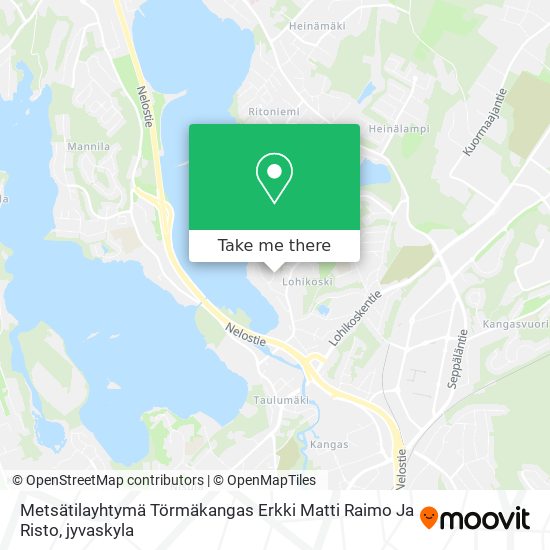 Metsätilayhtymä Törmäkangas Erkki Matti Raimo Ja Risto map