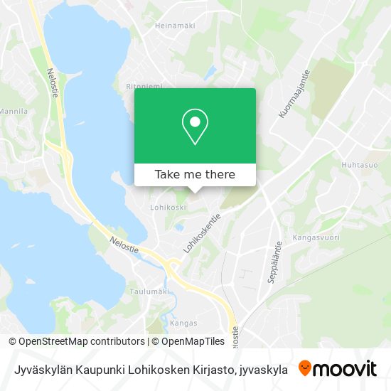 Jyväskylän Kaupunki Lohikosken Kirjasto map