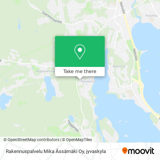 Rakennuspalvelu Mika Ässämäki Oy map