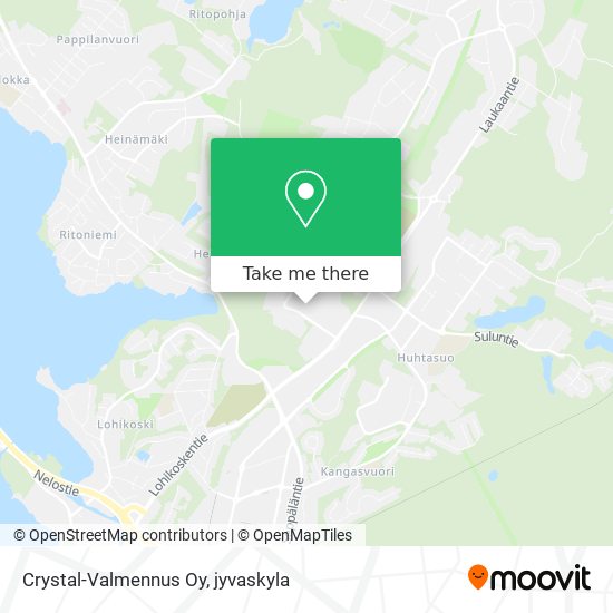 Crystal-Valmennus Oy map