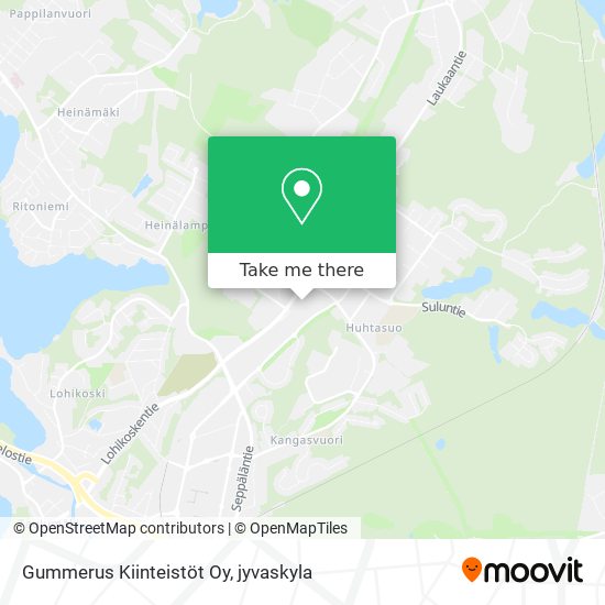 Gummerus Kiinteistöt Oy map