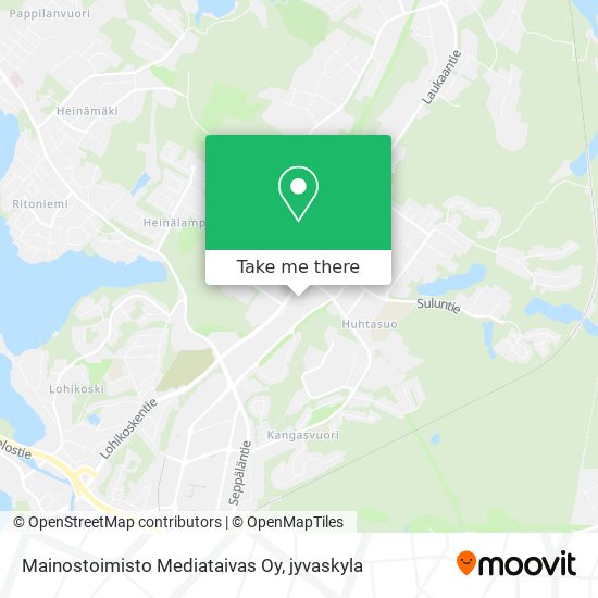 Mainostoimisto Mediataivas Oy map