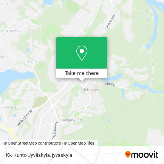 Kk-Kunto Jyväskylä map
