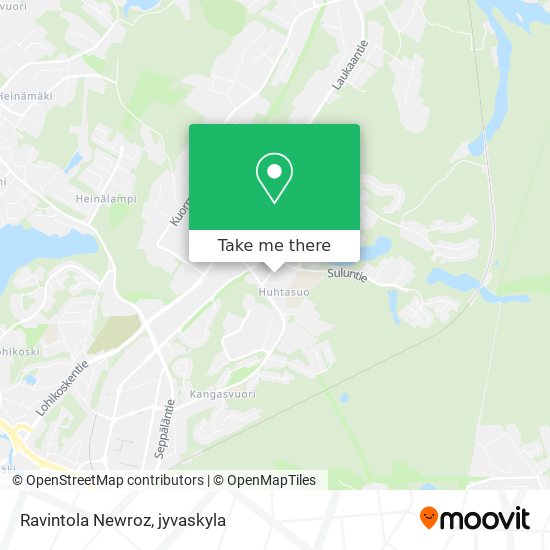 Ravintola Newroz map