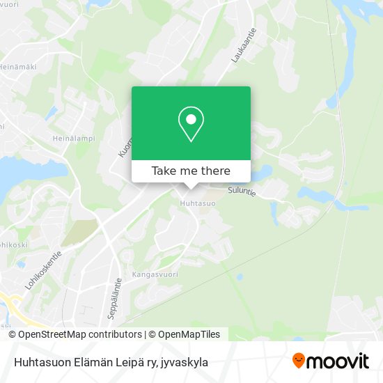 Huhtasuon Elämän Leipä ry map