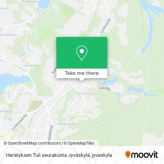 Herätyksen Tuli seurakunta Jyväskylä map