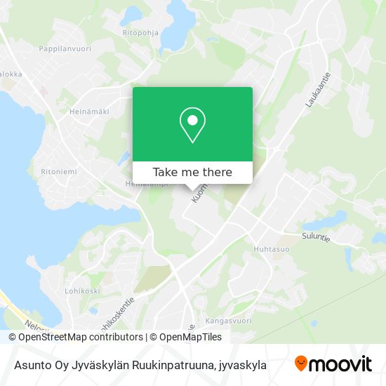 Asunto Oy Jyväskylän Ruukinpatruuna map