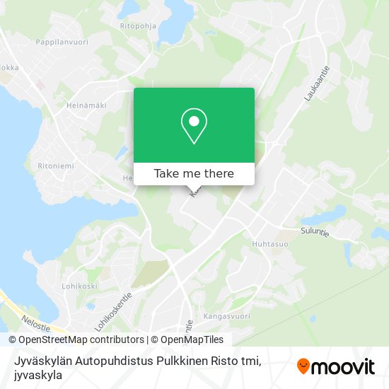 Jyväskylän Autopuhdistus Pulkkinen Risto tmi map