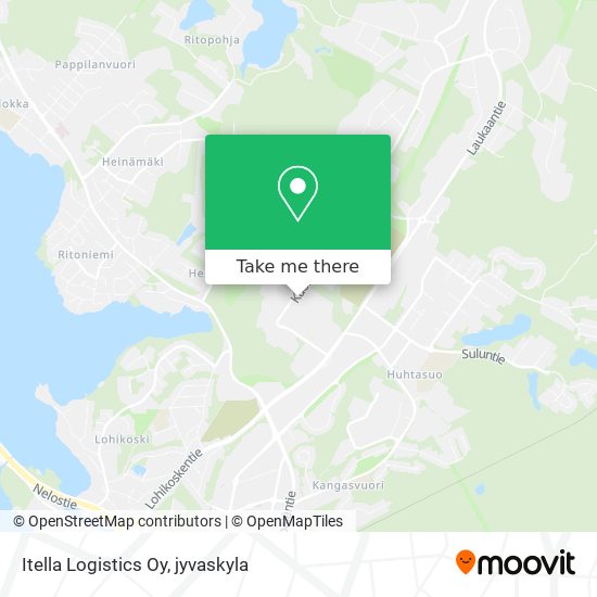 Itella Logistics Oy map