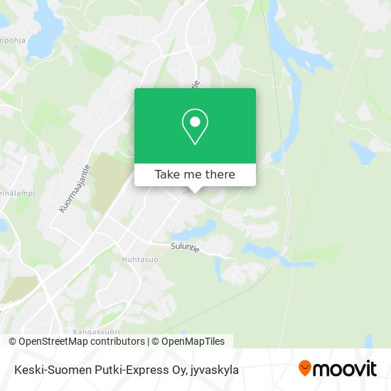 Keski-Suomen Putki-Express Oy map
