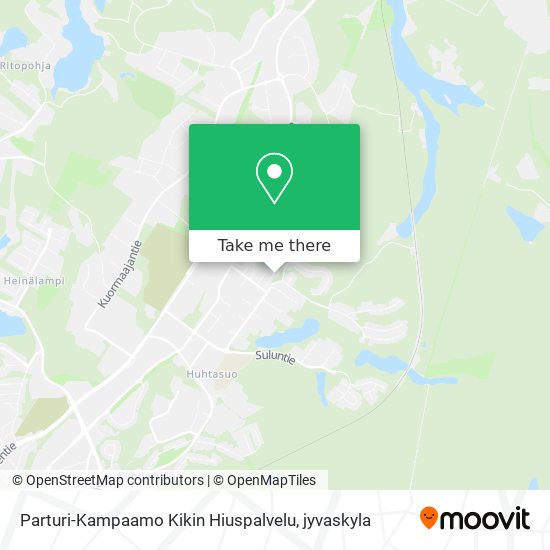 Parturi-Kampaamo Kikin Hiuspalvelu map