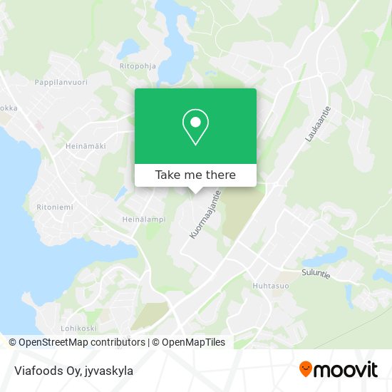 Viafoods Oy map