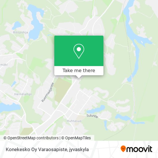 Konekesko Oy Varaosapiste map