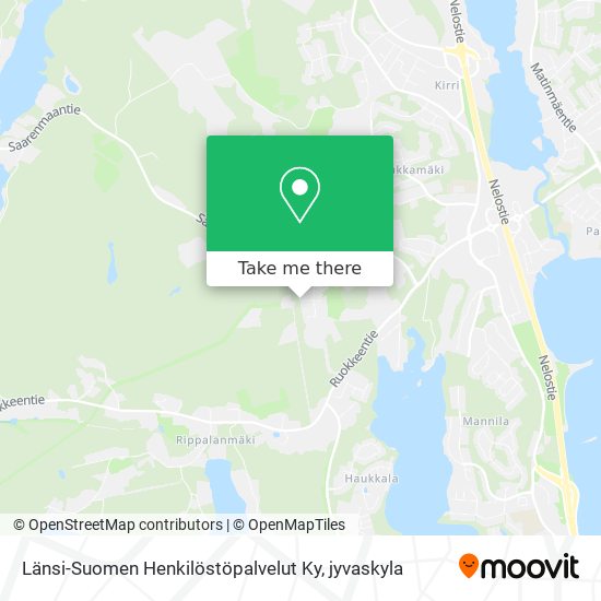 Länsi-Suomen Henkilöstöpalvelut Ky map