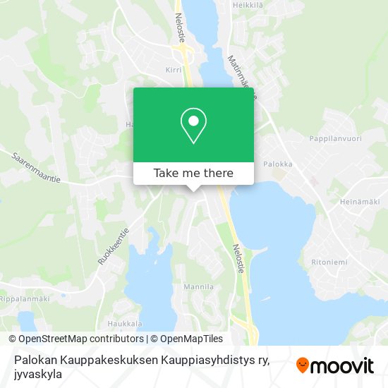 Palokan Kauppakeskuksen Kauppiasyhdistys ry map