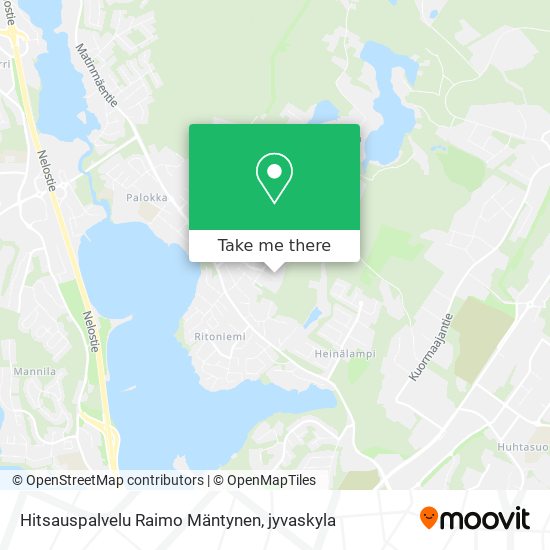 Hitsauspalvelu Raimo Mäntynen map