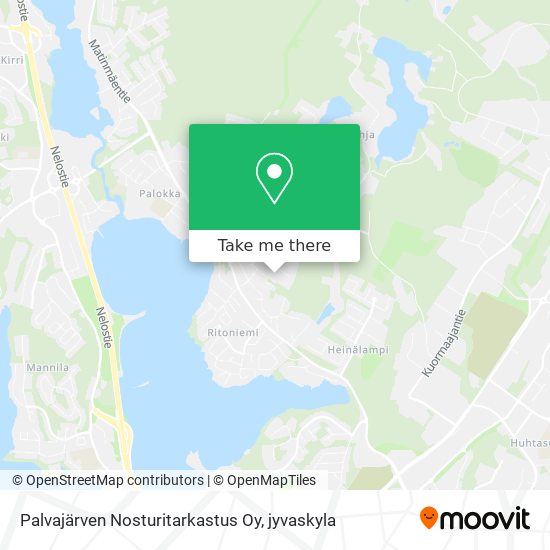 Palvajärven Nosturitarkastus Oy map