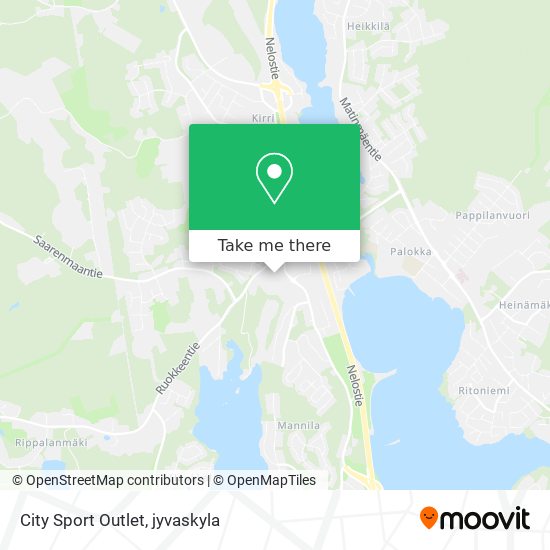 City Sport Outlet map