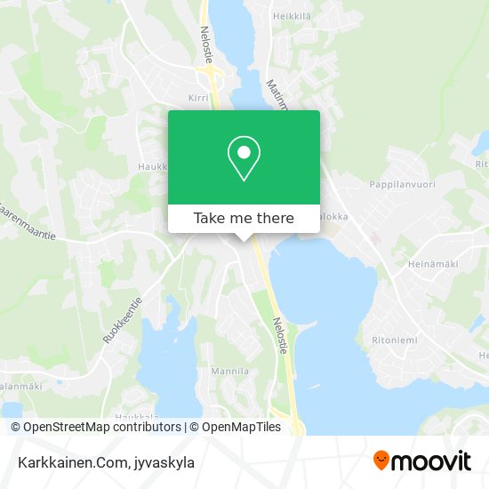 Karkkainen.Com map