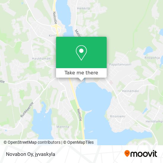 Novabon Oy map