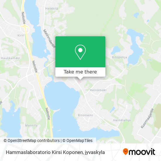Hammaslaboratorio Kirsi Koponen map