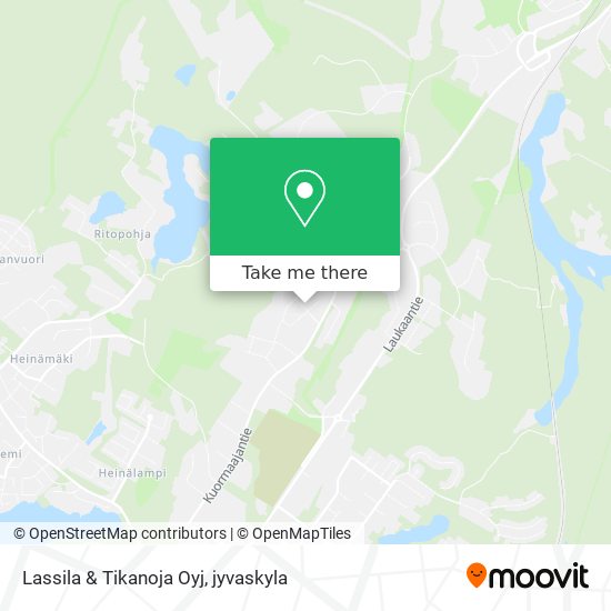Lassila & Tikanoja Oyj map