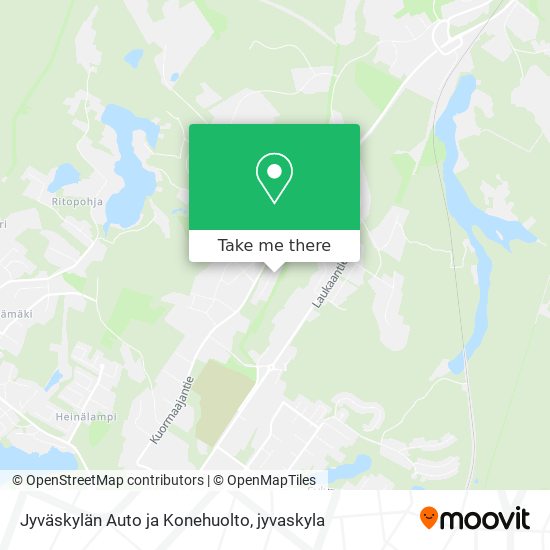 Jyväskylän Auto ja Konehuolto map