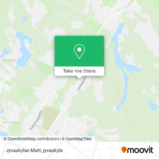 Jyvaskylan Matt map