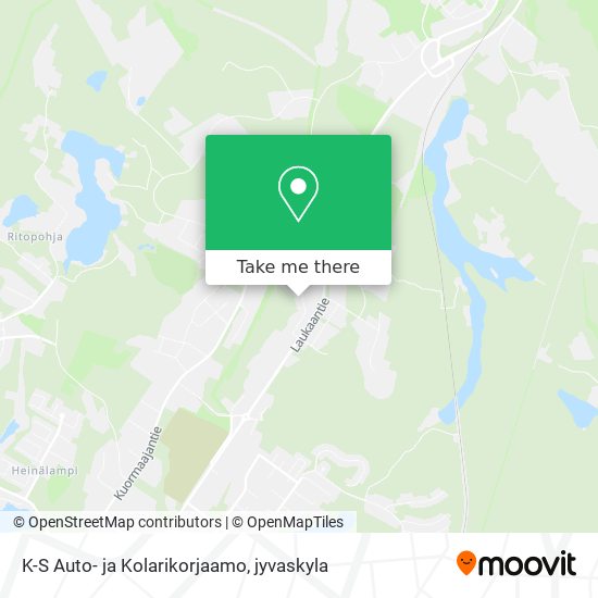 K-S Auto- ja Kolarikorjaamo map