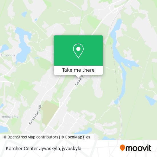 Kärcher Center Jyväskylä map