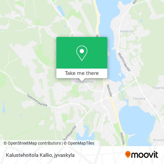 Kalustehoitola Kallio map