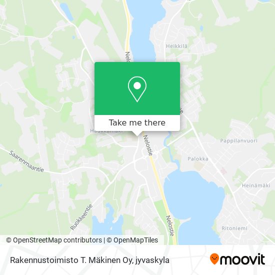 Rakennustoimisto T. Mäkinen Oy map