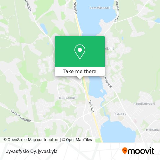 Jyväsfysio Oy map