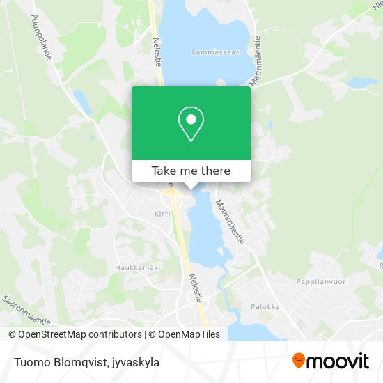 Tuomo Blomqvist map