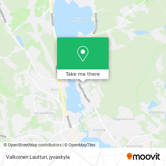 Valkoinen Lautturi map