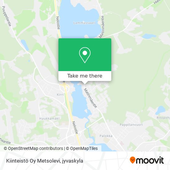 Kiinteistö Oy Metsolevi map