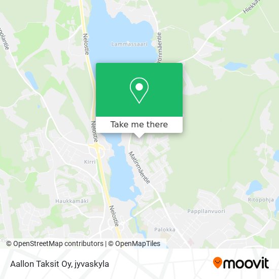 Aallon Taksit Oy map