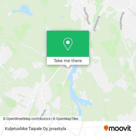 Kuljetusliike Taipale Oy map