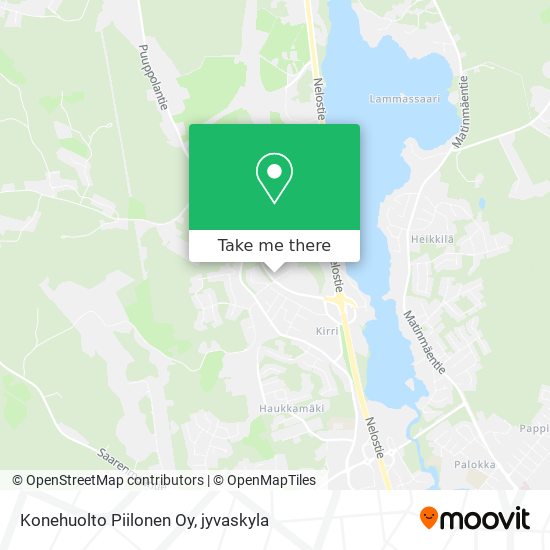 Konehuolto Piilonen Oy map