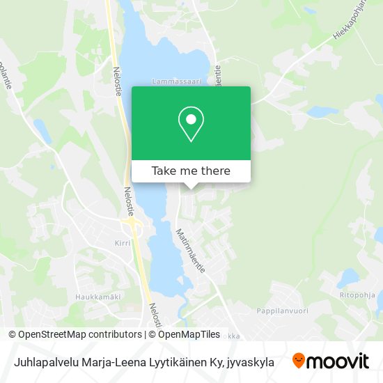 Juhlapalvelu Marja-Leena Lyytikäinen Ky map