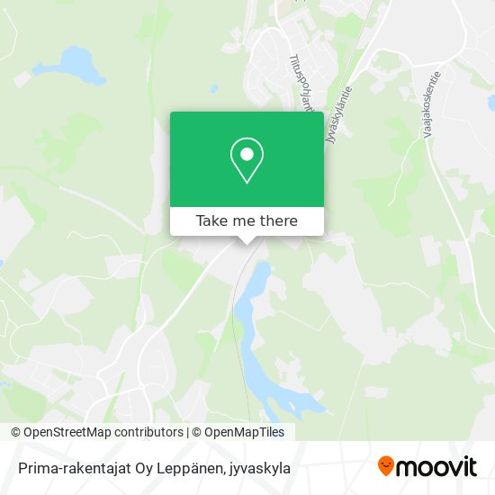 Prima-rakentajat Oy Leppänen map