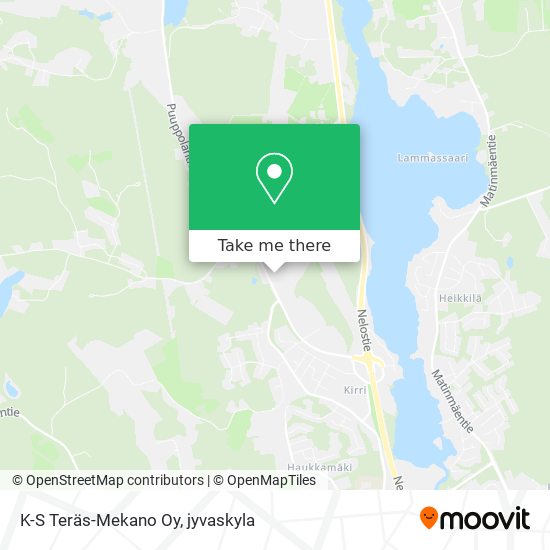 K-S Teräs-Mekano Oy map