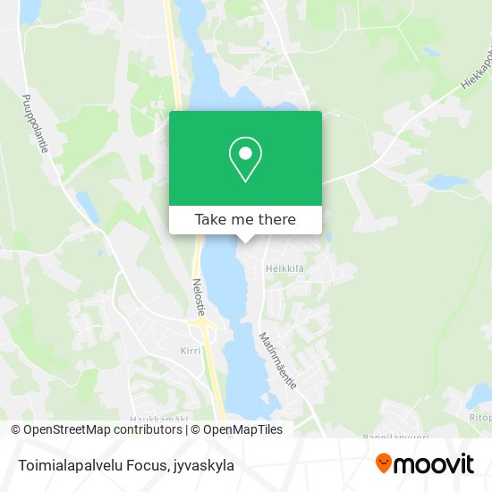 Toimialapalvelu Focus map