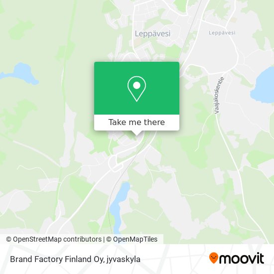 Brand Factory Finland Oy map