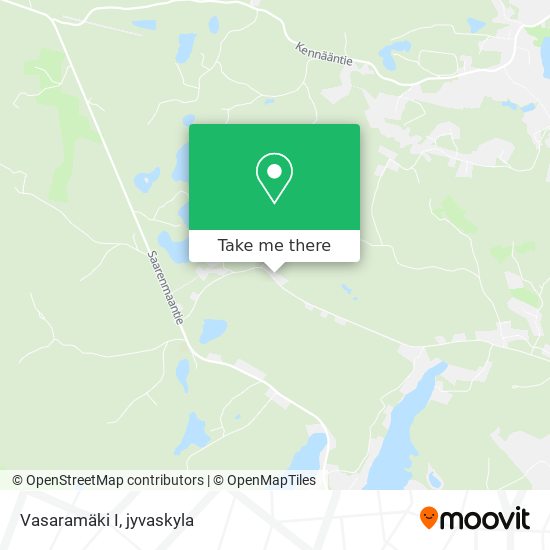 Vasaramäki I map