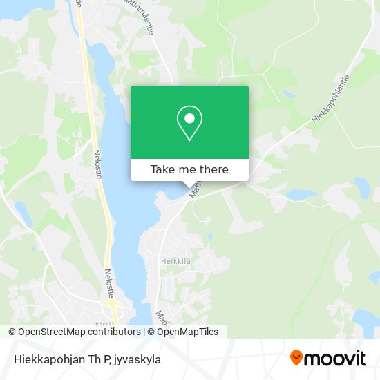 Hiekkapohjan Th P map